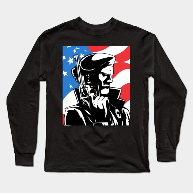 Black Panther Party Long Sleeve T-Shirt by Noseking